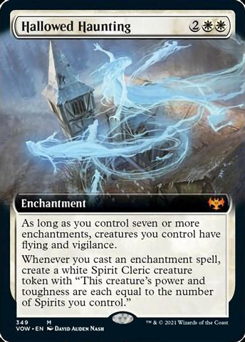 Embrujo sagrado (extendido) [Innistrad: Crimson Vow] 