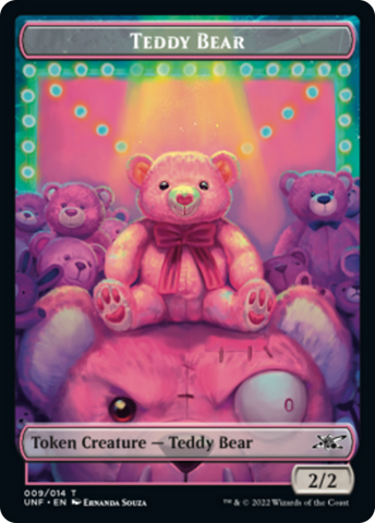 Teddy Bear // Treasure (012) Double-sided Token [Unfinity Tokens]