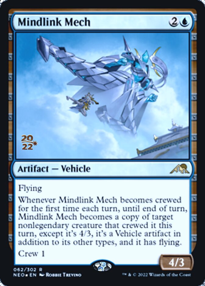 Mindlink Mech [Promotions d'avant-première de Kamigawa: Neon Dynasty] 