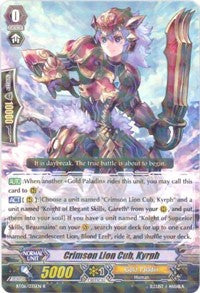 Crimson Lion Cub, Kyrph (BT06/035EN) [Breaker of Limits]