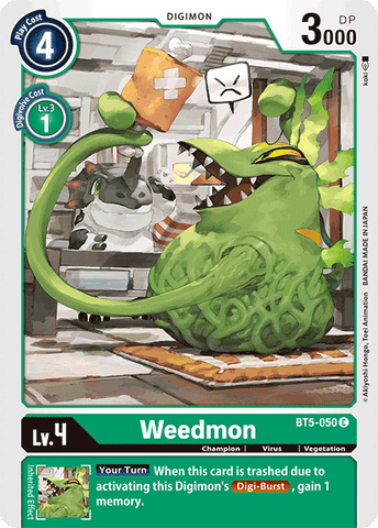 Weedmon [BT5-050] [Batalla de Omni] 