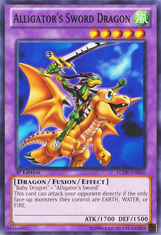 Dragon Épée d'Alligator [LCJW-EN056] Commun 