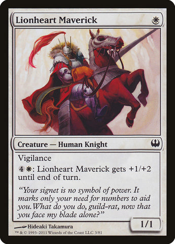 Lionheart Maverick [Duel Decks : Chevaliers contre Dragons] 