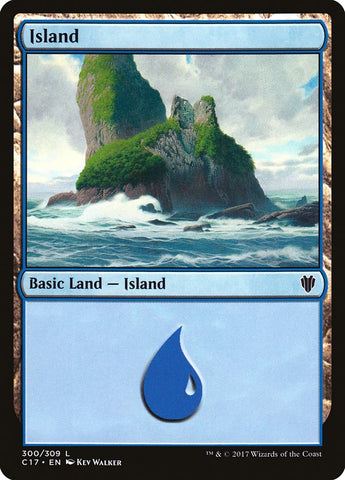 Island (#300) [Commander 2017]