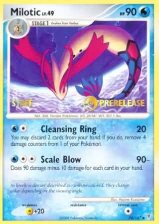 Milotic (Promotion d'avant-première du personnel) (70/147) [Nintendo : Black Star Promos] 