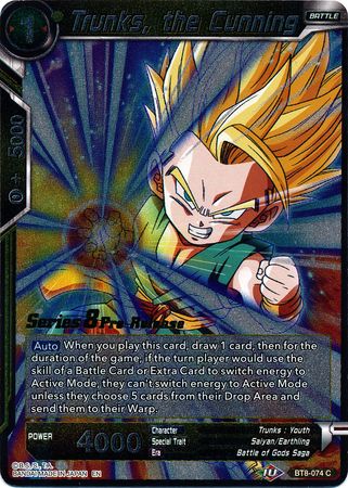 Trunks, the Cunning (Malicious Machinations) [BT8-074_PR]