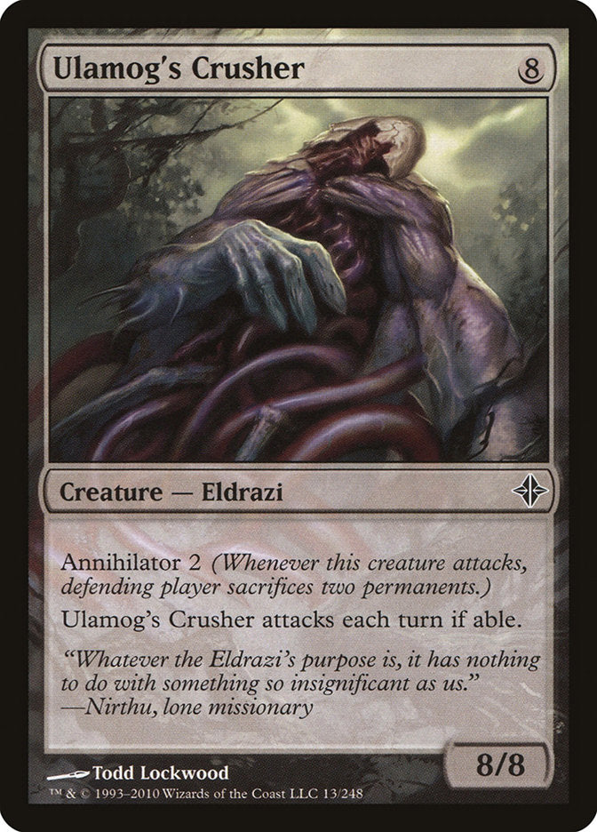 Triturador de Ulamog [Alzamiento de los Eldrazi] 