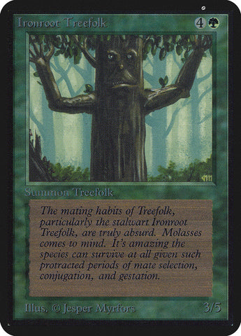 Ironroot Treefolk [Édition Limitée Alpha] 