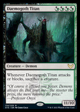 Titán Daemogoth [Strixhaven: Escuela de Magos] 