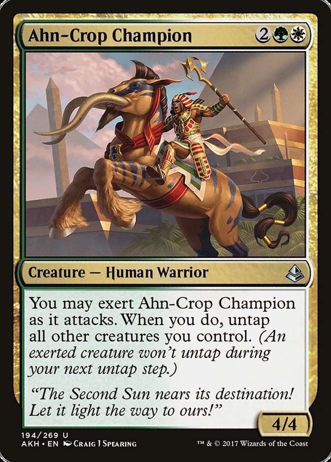 Champion d'Ahn-Crop [Amonkhet] 