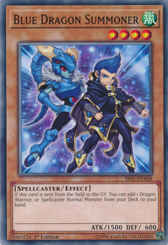 Invocateur de dragon bleu [SS01-ENA08] Commun 