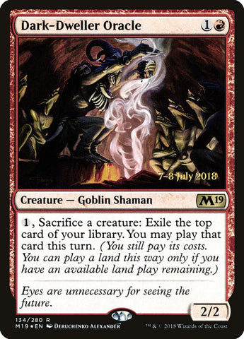 Dark-Dweller Oracle  (Prerelease) [Core Set 2019 Prerelease Promos]