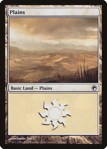 Plains (#232) [Scars of Mirrodin]