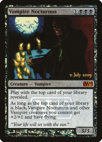 Vampire Nocturnus  (Prerelease) [Magic 2010 Prerelease Promos]