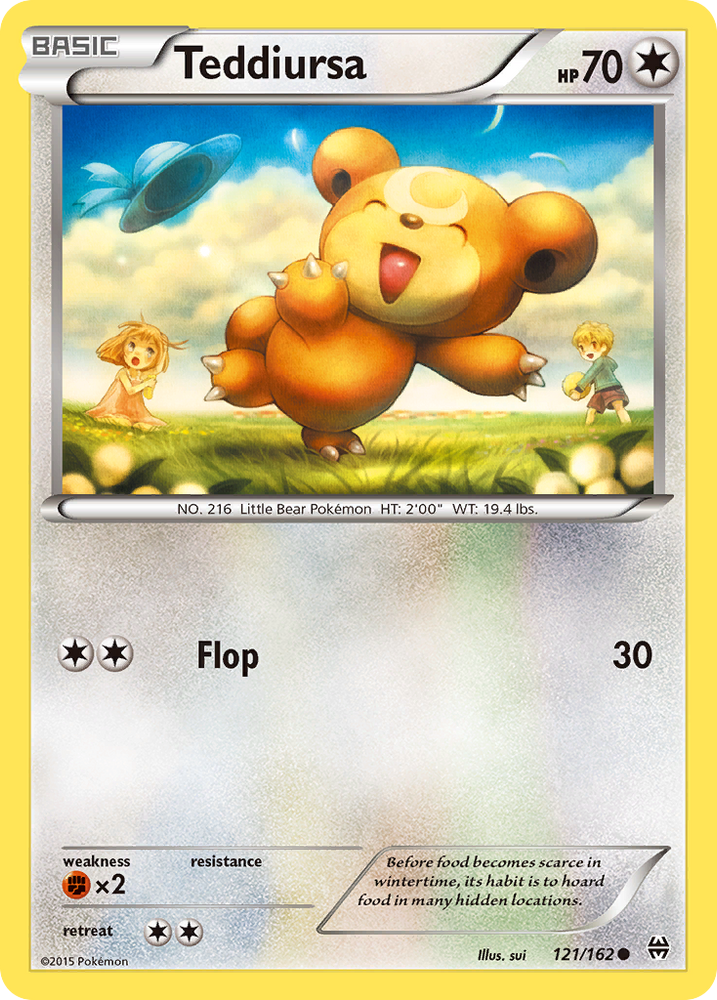 Teddiursa (121/162) [XY: AVANCE]