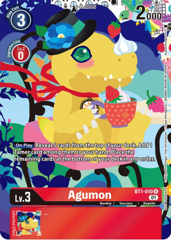 Agumon [BT1-010] (Tamer's Card Set 2 Floral Fun) [Release Special Booster Promos]