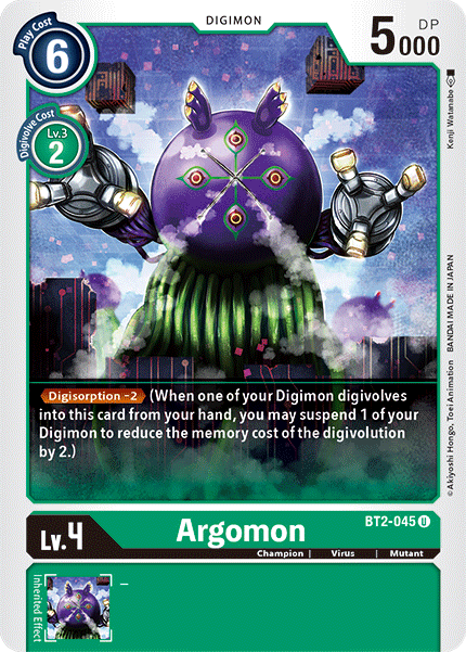 Argomon [BT2-045] [Lanzamiento de refuerzo Ver.1.5]