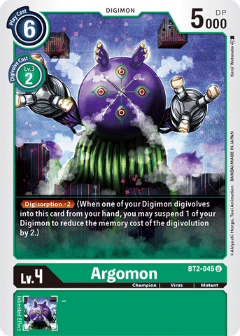 Argomon [BT2-045] [Lanzamiento de refuerzo Ver.1.5]