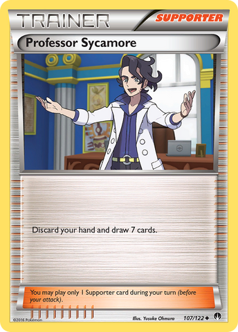 Profesor Sycamore (107/122) [XY: BREAKpoint] 