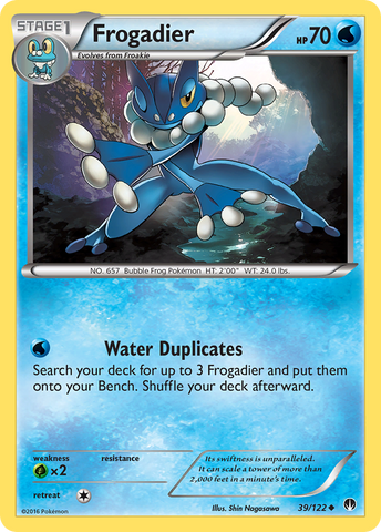 Frogadier (39/122) [XY : BREAKpoint] 