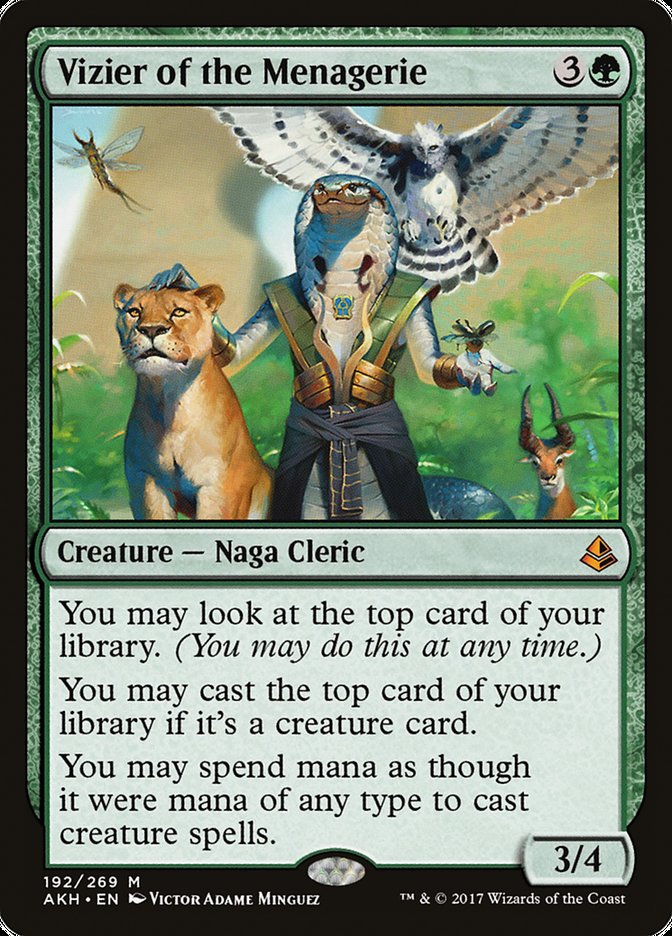 Vizir de la Ménagerie [Amonkhet] 