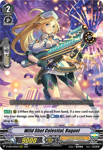 Wild Shot Celestial, Raguel (D-VS06/004EN) [V Clan Collection Vol.6]