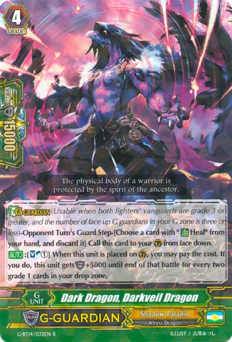 Dark Dragon, Darkveil Dragon (G-BT14/032EN) [Divine Dragon Apocrypha]