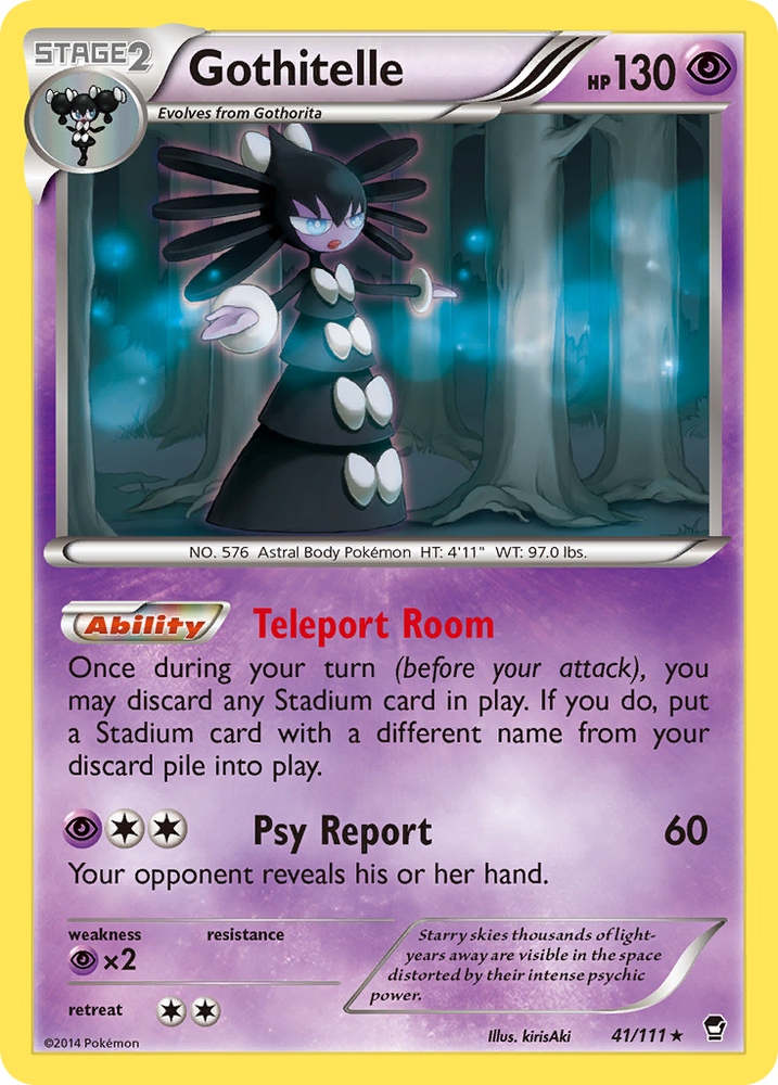 Gothitelle (41/111) [XY : Poings furieux] 