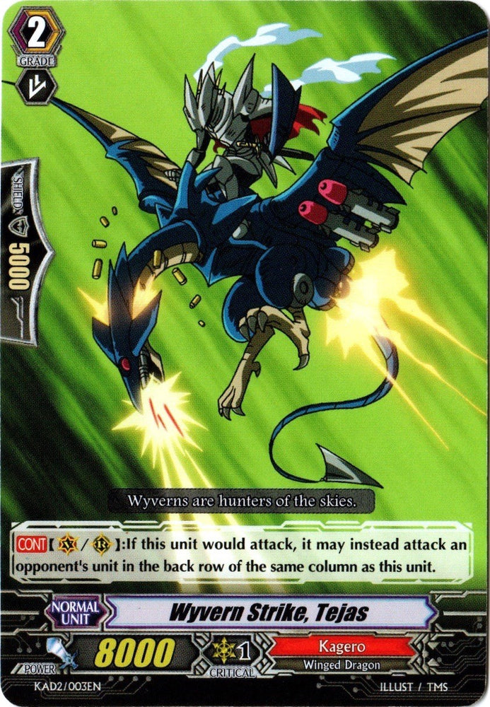 Wyvern Strike, Tejas (KAD2/003EN) [Kero Kero Ace Pack]