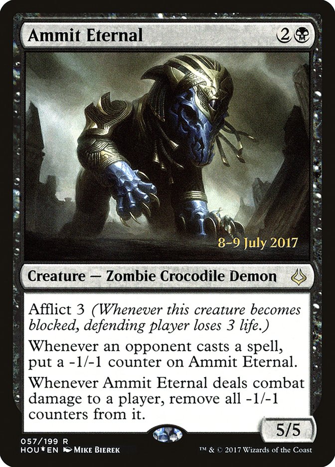 Ammit Eternal  (Prerelease) [Hour of Devastation Prerelease Promos]