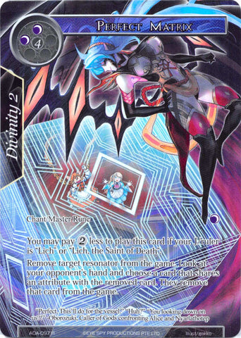 Perfect Matrix (Full Art) (AOA-097) [Awakening of the Ancients]