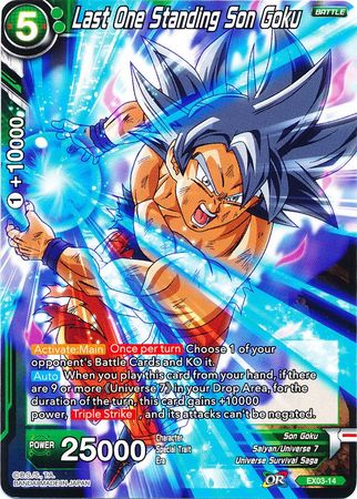 Last One Standing Son Goku [EX03-14]