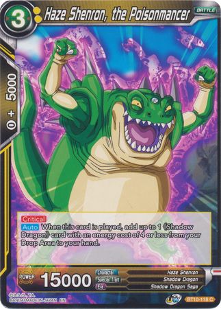 Haze Shenron, the Poisonmancer [BT10-118]