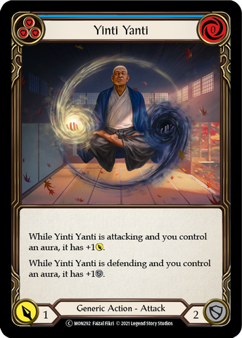 Yinti Yanti (Bleu) [U-MON292-RF] Feuille arc-en-ciel illimitée 
