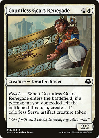 Innombrable Gears Renegade [Aether Revolt] 