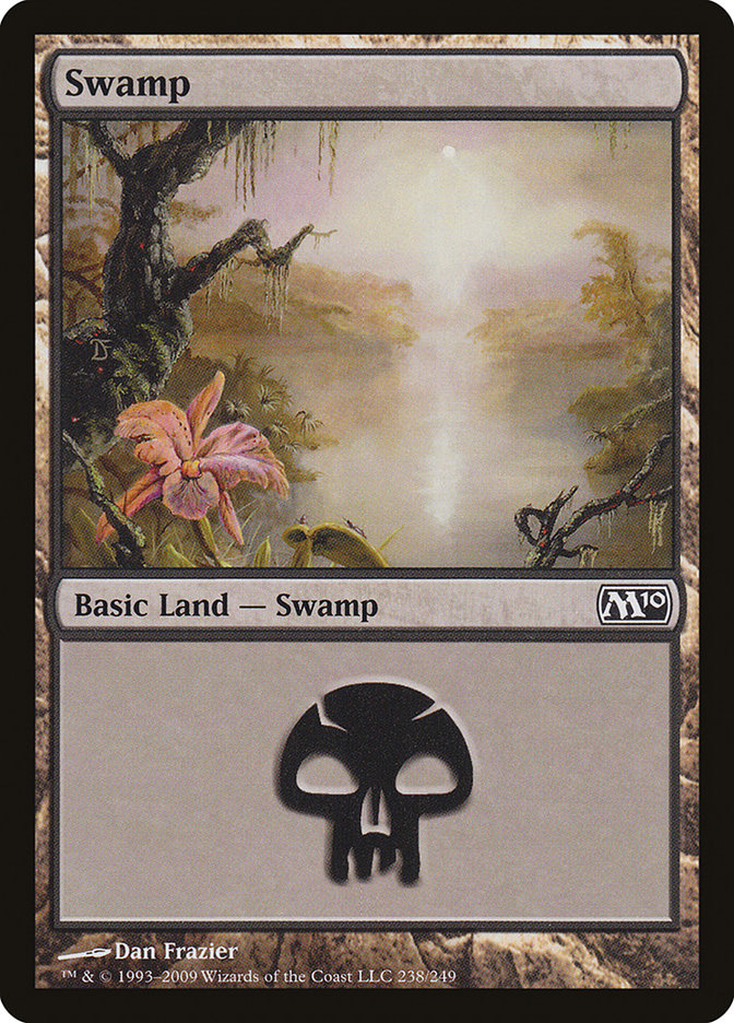 Swamp (#238) [Magic 2010]