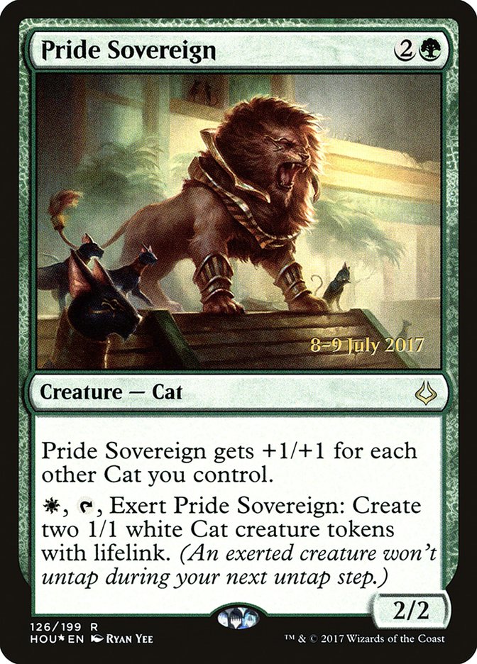 Pride Sovereign (Avant-première) [Hour of Devastation Prerelease Promos] 