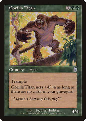 Gorille Titan [Odyssée]