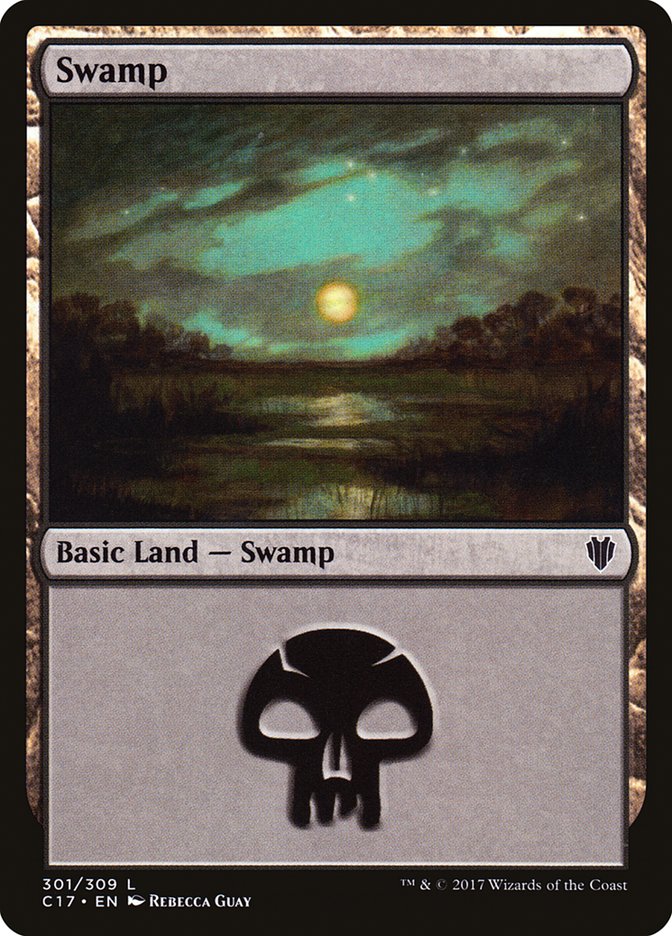 Swamp (#301) [Commander 2017]