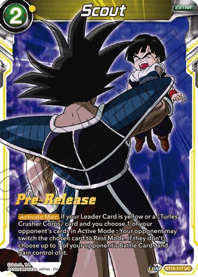 Scout (BT15-117) [Saiyan Showdown Prerelease Promos]