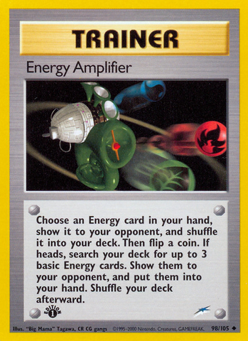 Amplificador de energía (98/105) [Neo Destiny 1st Edition] 