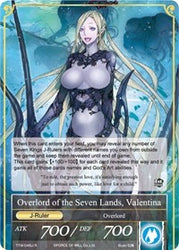 Valentina, Plotting Lord of the Seas // Overlord of the Seven Lands, Valentina (TTW-045/J) [The Twilight Wanderer]