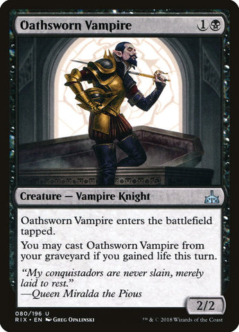 Vampire assermenté [Rivals of Ixalan] 