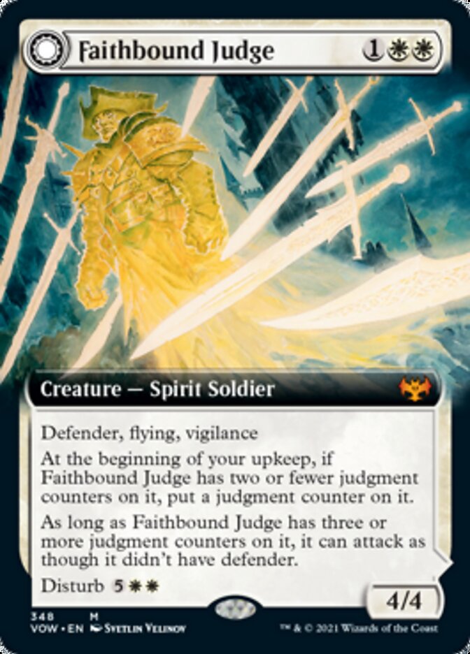 Juez fiel // Juicio del pecador (extendido) [Innistrad: Crimson Vow] 