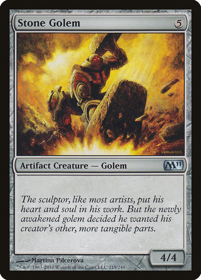 Golem de piedra [Magic 2011] 