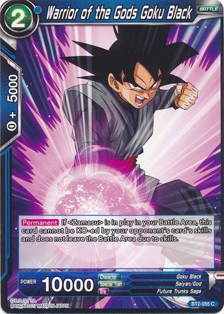 Guerrero de los Dioses Goku Black [BT2-055] 