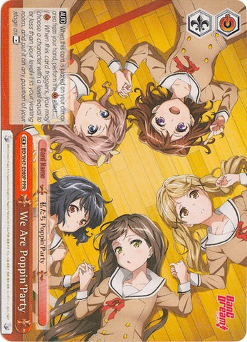 We Are Poppin'Party (BD/W47-E080P PPR) (Parallel Foil) (Promo) [Bushiroad Event Cards]