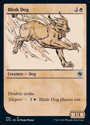 Blink Dog (Exhibición) [Dungeons &amp; Dragons: Aventuras en los Reinos Olvidados] 