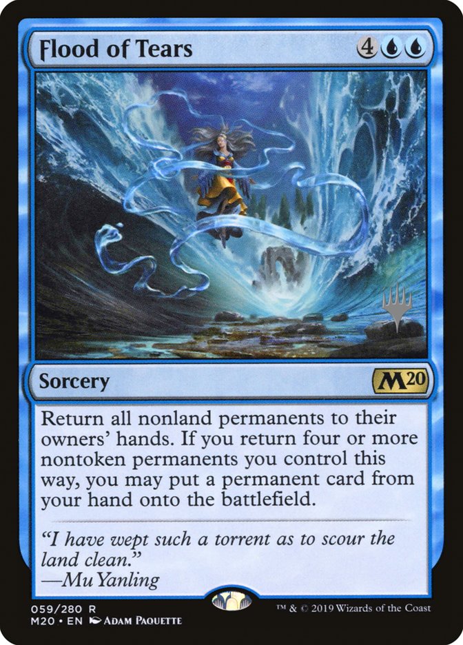 Flood of Tears (Promo Pack) [Core Set 2020 Promos]