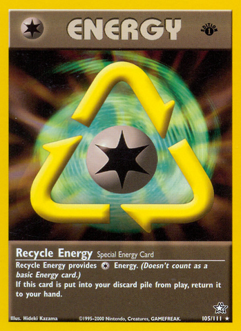 Recycler l'énergie (105/111) [Neo Genesis 1ère édition] 